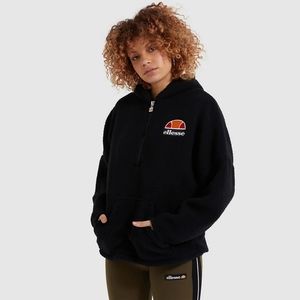 ellesse Seppy 1/2 Zip Faux Fur Hoody